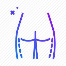 臀部图标
