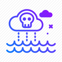 酸雨图标