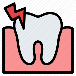 牙痛图标
