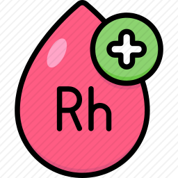 血rh阳性图标