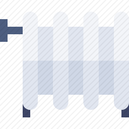 暖气片图标