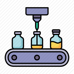 疫苗生产图标