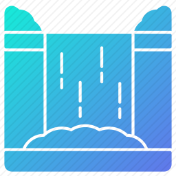 瀑布图标