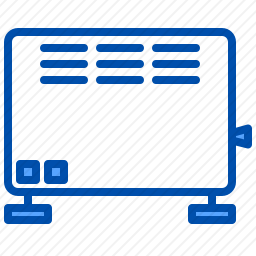暖气片图标