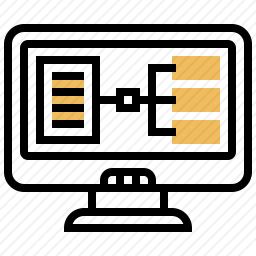 网页流程图图标