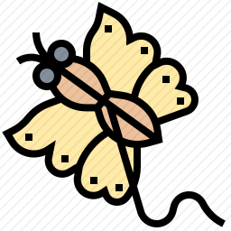蝴蝶风筝图标