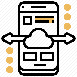 手机云服务图标