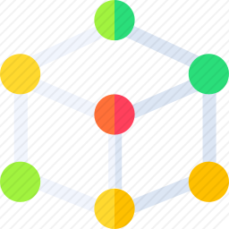 分子结构图标