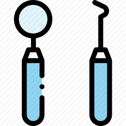 牙医工具图标