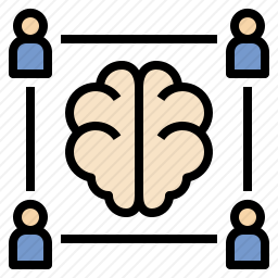 团队大脑图标