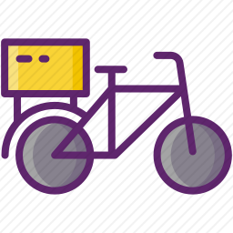 货物自行车图标