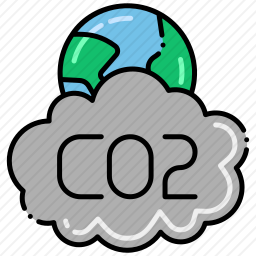 二氧化碳图标