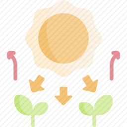 光合作用图标