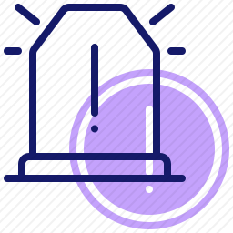 警示灯图标
