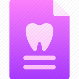 牙科报告图标