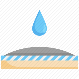 防水面料图标