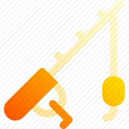 钓鱼杆图标