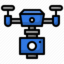 相机无人机图标