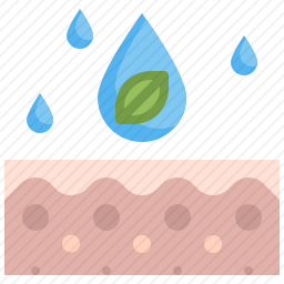 皮肤保湿图标