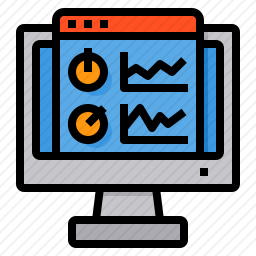 资料分析图标