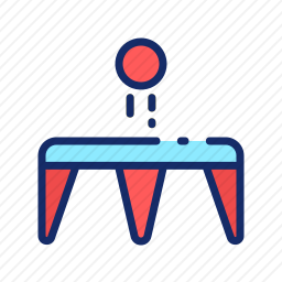 蹦床图标