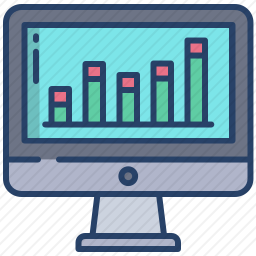 电脑图表图标
