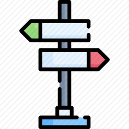 路标图标
