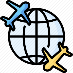 国际航班图标