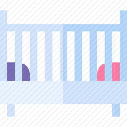 婴儿床图标