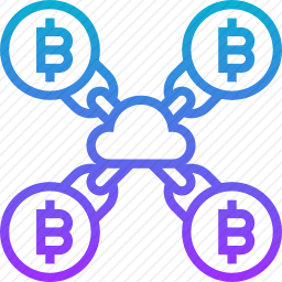 比特币区块链图标