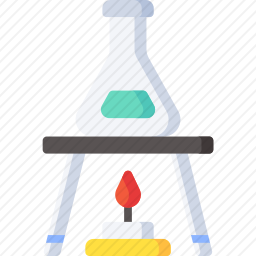 实验加热图标