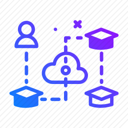 教育网络图标
