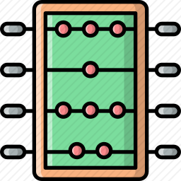 桌上足球图标