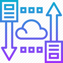 数据传输图标