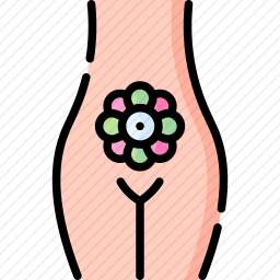 女性身体图标