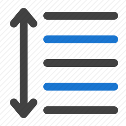 行距图标