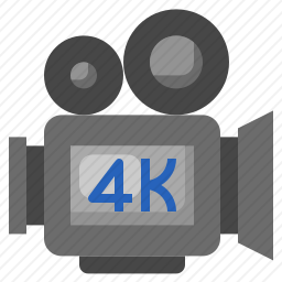 4k摄像机图标