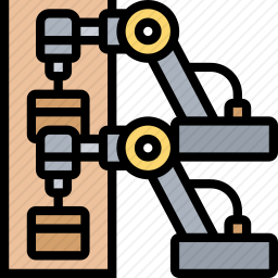 自动化流水线图标