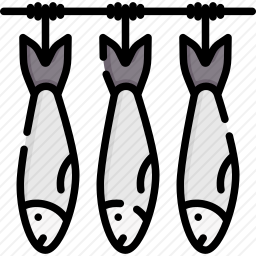沙丁油鱼图标
