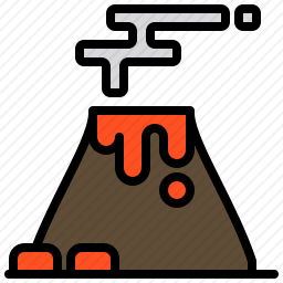 火山图标