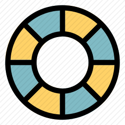 游泳圈图标