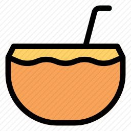 椰子饮料图标