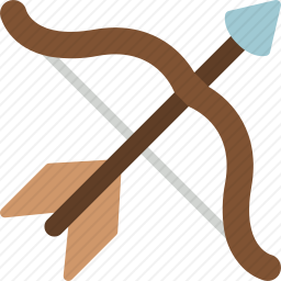 弓和箭图标
