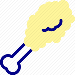 炸鸡图标