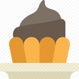 纸杯蛋糕图标