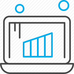 电脑图表图标