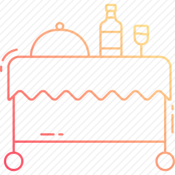 食品小车图标