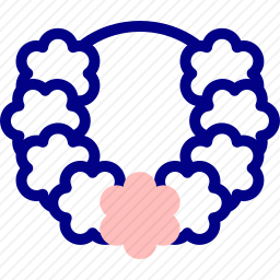 花项链图标