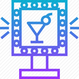 <em>霓虹灯</em>图标