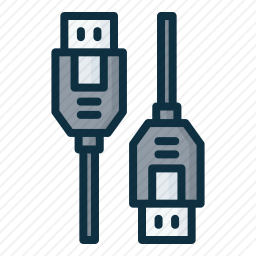 USB端口图标